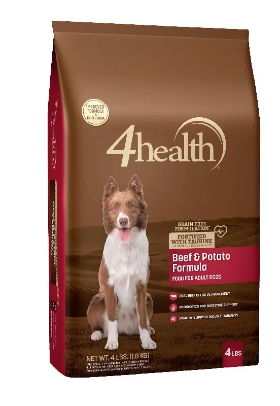 4health Grain Free Beef & Potato Dry Dog Food