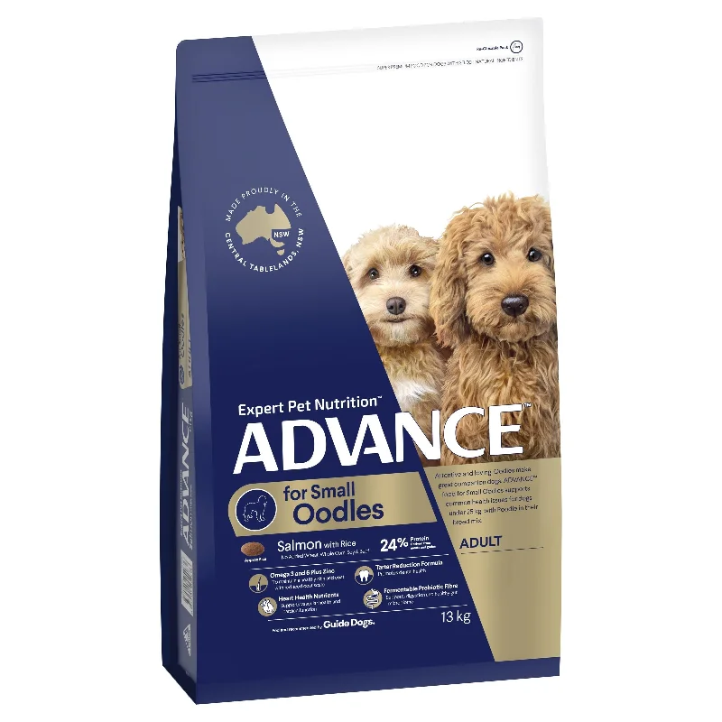 Advance Salmon and Rice Small Oodles Adult Dog Dry Food 13kg