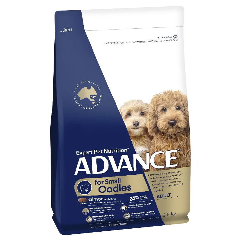 Advance Salmon and Rice Small Oodles Adult Dog Dry Food 2.5kg