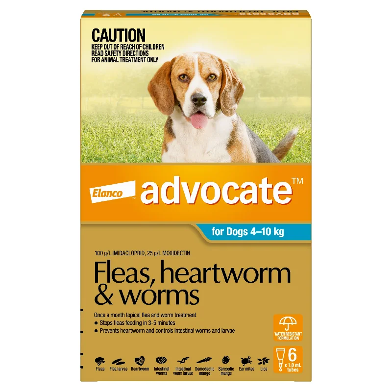 Advocate - Dog 4-10kg (6pk)