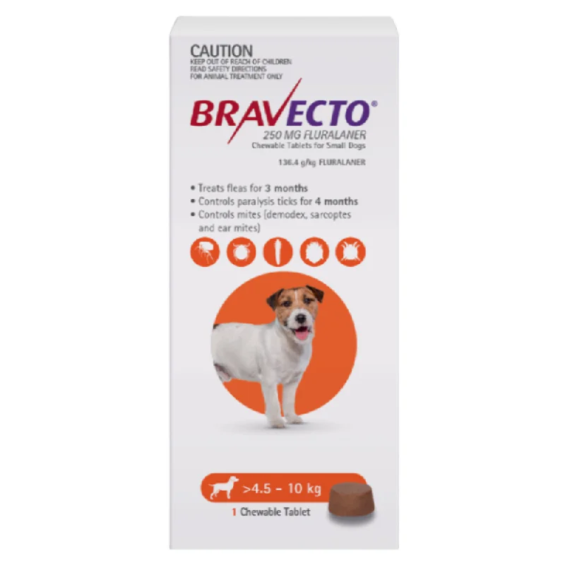 Bravecto - Chewable Flea & Tick Tablet for Small Dogs (1pk)