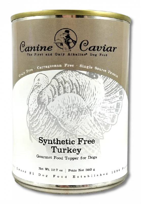 Canine Caviar Grain Free Synthetic Free Turkey Recipe Canned Dog Food