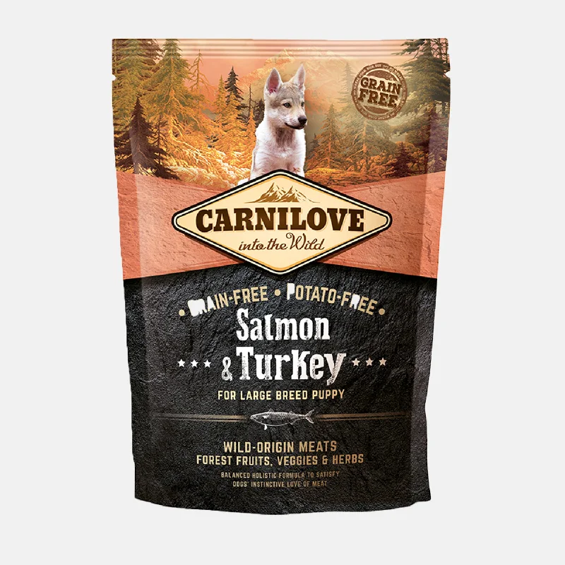 Carnilove Salmon & Turkey Large Breed Puppy Food