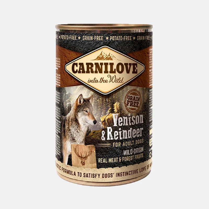 Carnilove Venison & Reindeer Dog Food (6x400g)