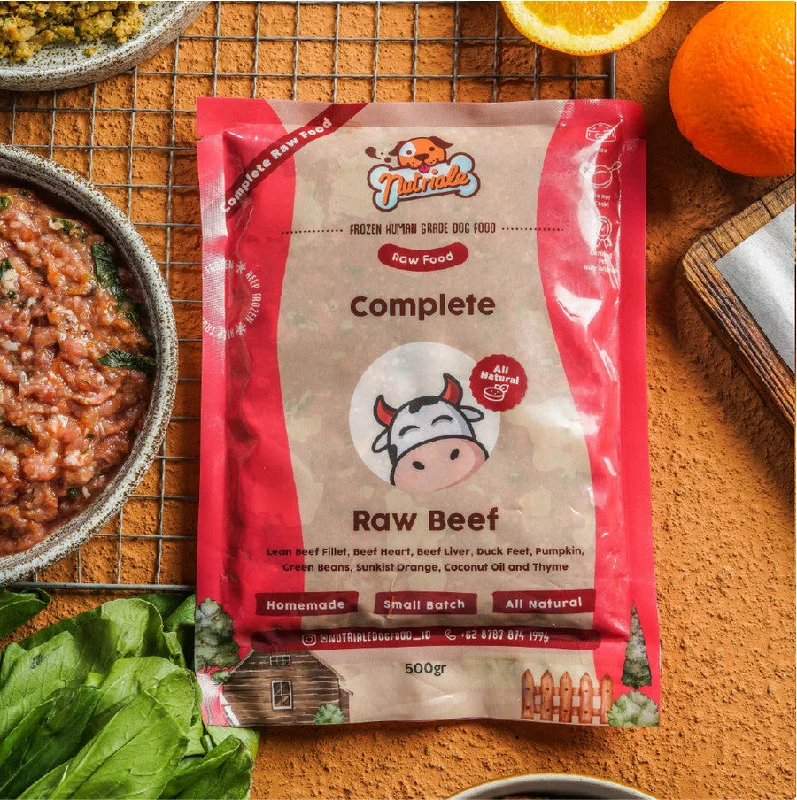 Complete and Balance Beef Raw Dog Food