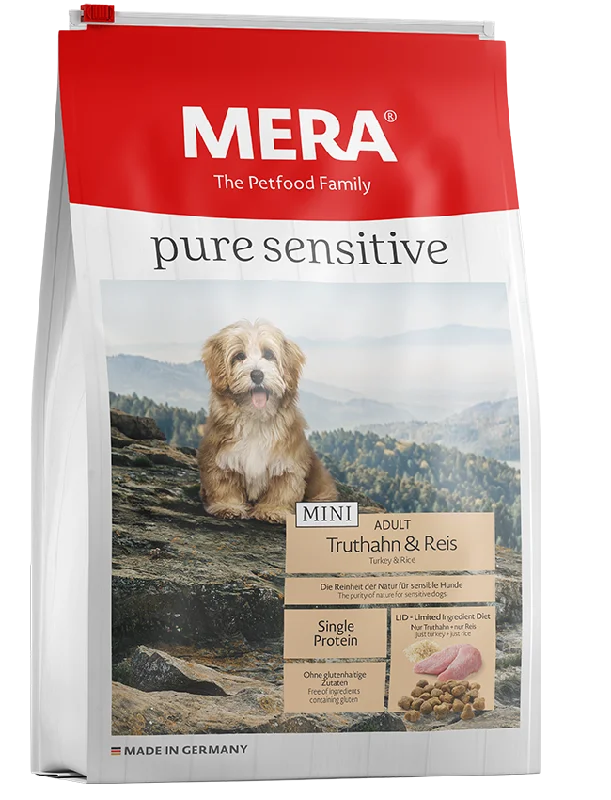 MERA Pure Senstive - TURKEY & RICE - MINI ADULT