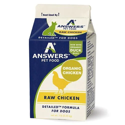 Answer's Detailed Raw Chicken