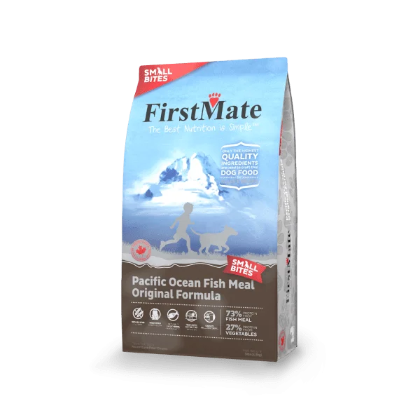 FirstMate Grain Free Limited Ingredient Diet Pacific Ocean Fish Meal Original Formula Small Bites Dog Food