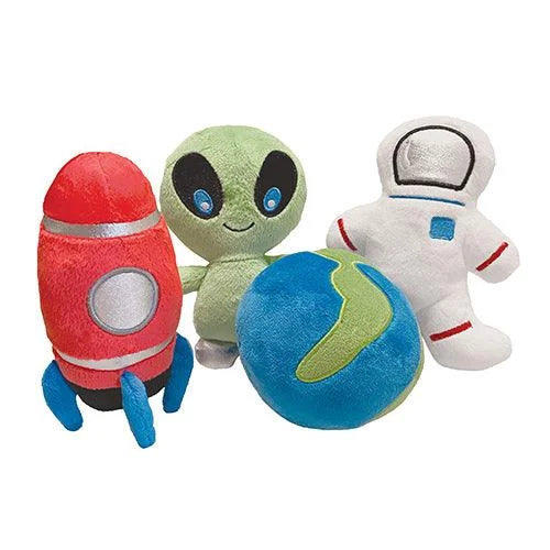 fouFIT Outer Space Plush Dog Toys from FouFou Brands