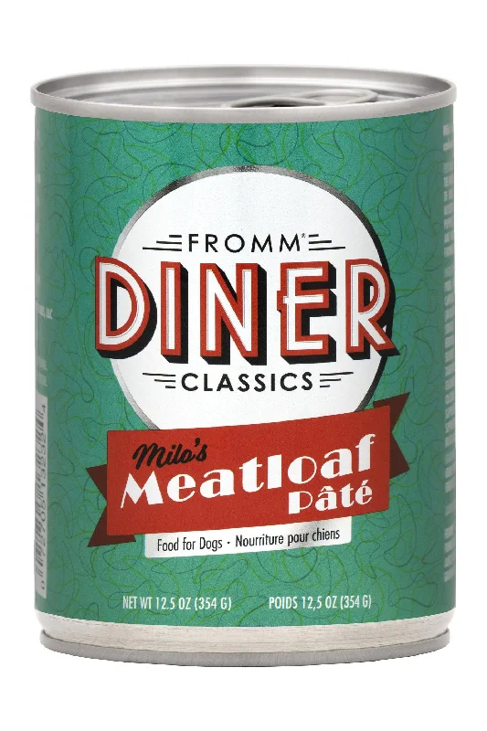 Fromm Diner Milo's Meatloaf Pate Wet Dog Food