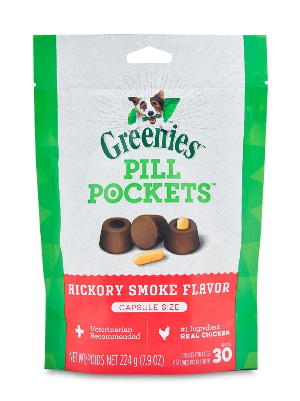 Greenies Pill Pockets for Capsules, 30 Count