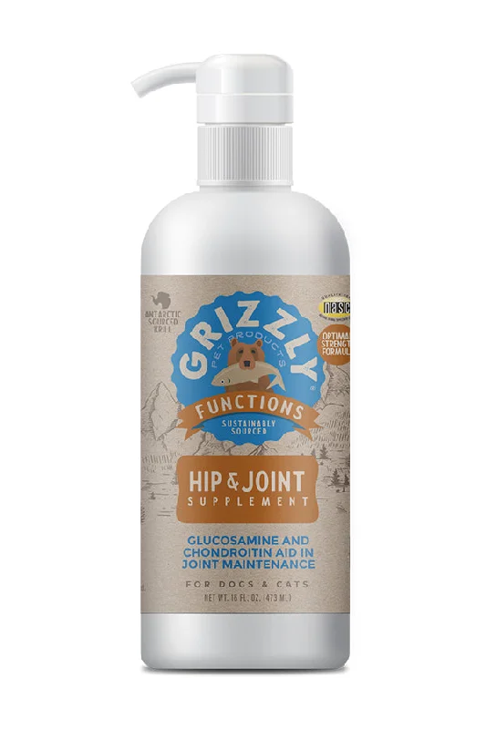 Grizzly Joint Aid Hip and Joint Product Liquid Dog Supplement