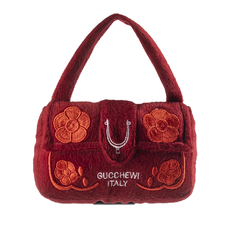 Gucchewi Red Floral Purse