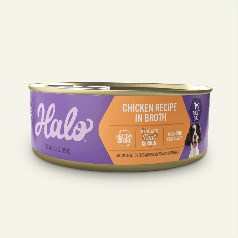 Halo Holistic Adult Chicken Stew Canned Dog Food