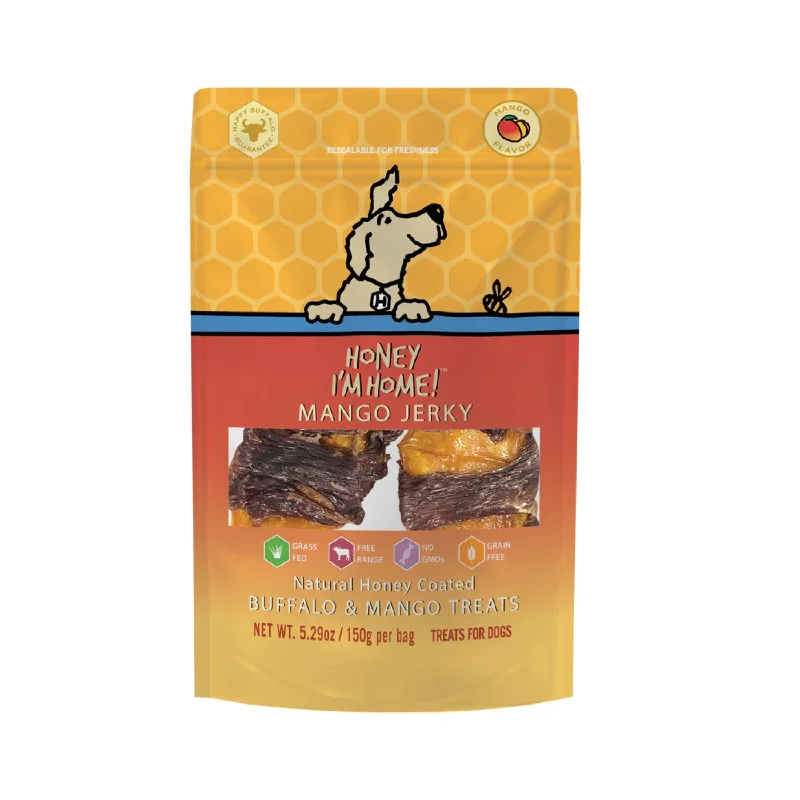 Honey I'm Home Mango Jerky Treats 5.29oz