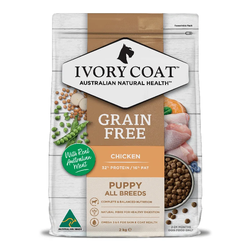 Ivory Coat - Grain Free Dry Puppy Food Chicken (2kg)