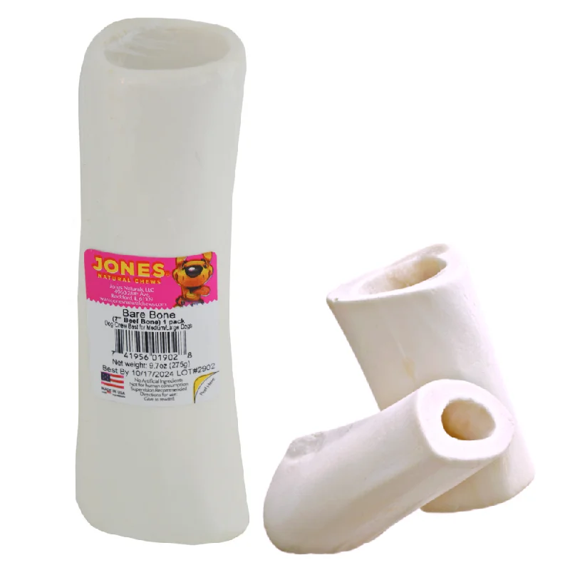 Jones Natural Chews White Bare Beef Bone For Dogs