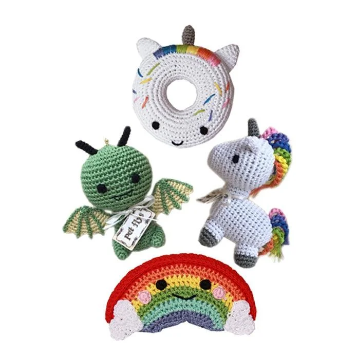 Knit Knacks Magical Collection Organic Cotton Small Dog Toy