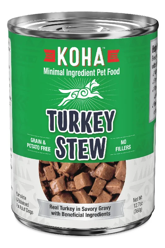 Koha Turkey Stew Wet Dog Food