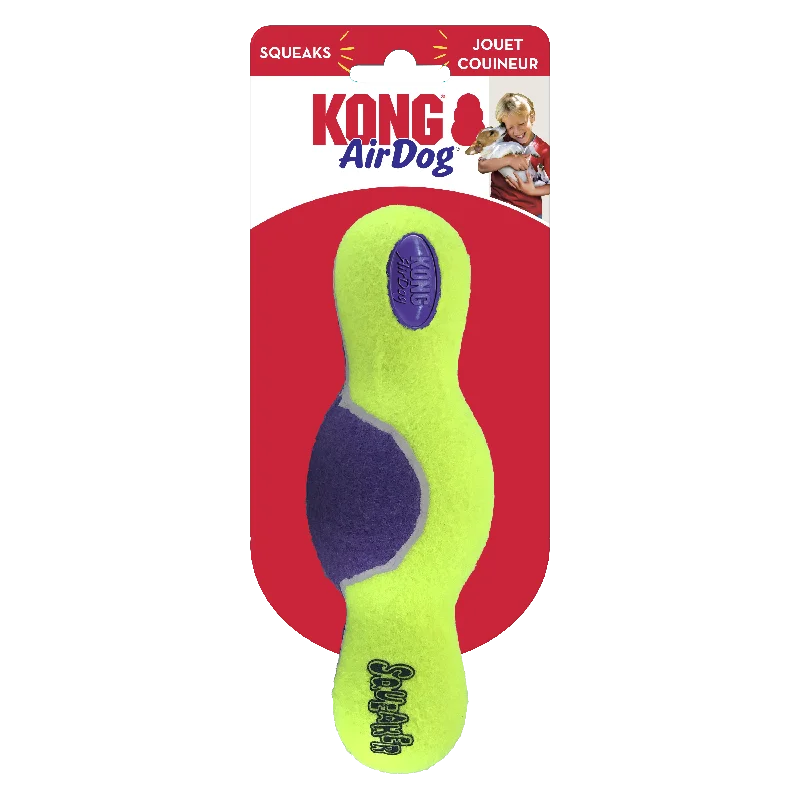 KONG AIRDOG SQUEAKER ROLLER MED/LARGE