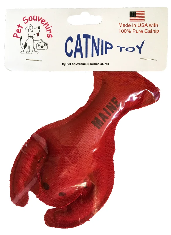 Maine Red Lobster Catnip Toy