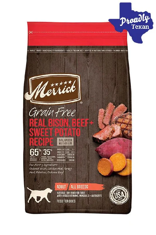 Merrick Real Bison & Beef Dry Dog Food