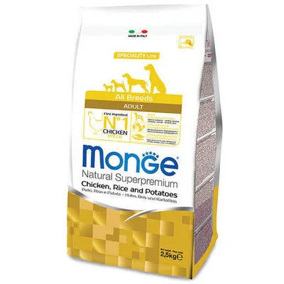 Monge Dog Dry All Breeds Chicken, Rice & Potato