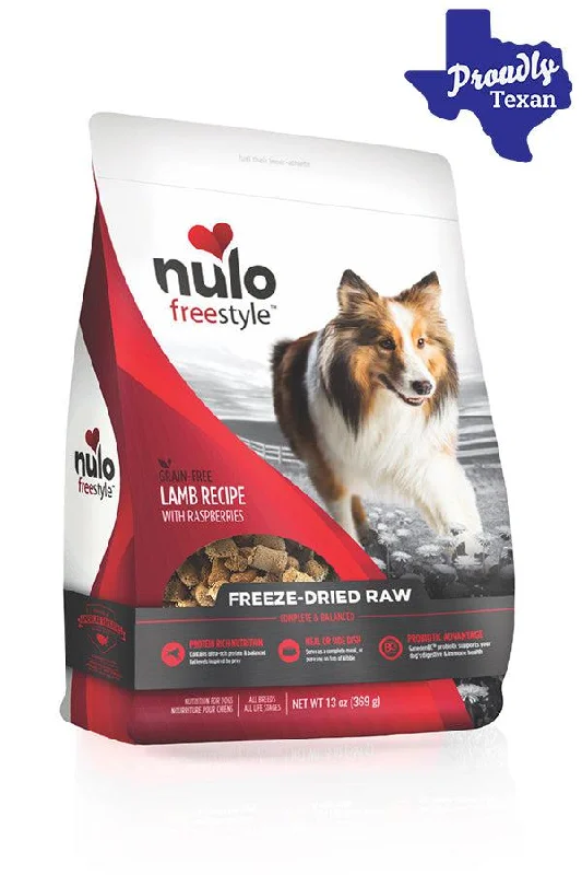 Nulo Freestyle Freeze Dried Raw Lamb & Raspberries Dog Food