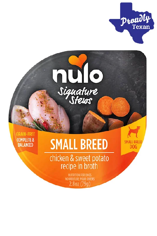 Nulo Small Breed Chicken and Sweet Potato Stew Signature Dog Food Cups