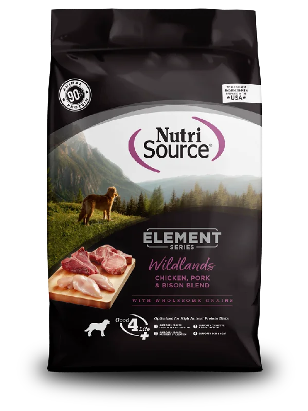 Nutrisource Element Series Wildlands Blend Dog Food