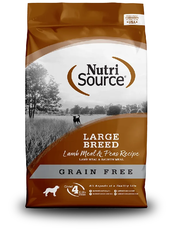 Nutrisource Grain Free Large Breed Lamb Meal Dry Dog Food