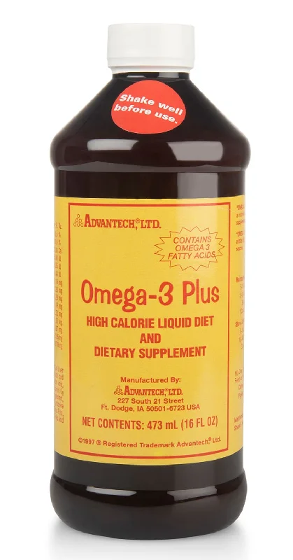 Omega-3 Plus High Calorie Liquid, 16 oz