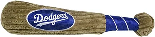 Pets First MLB Dodgers Bat Dog Toy