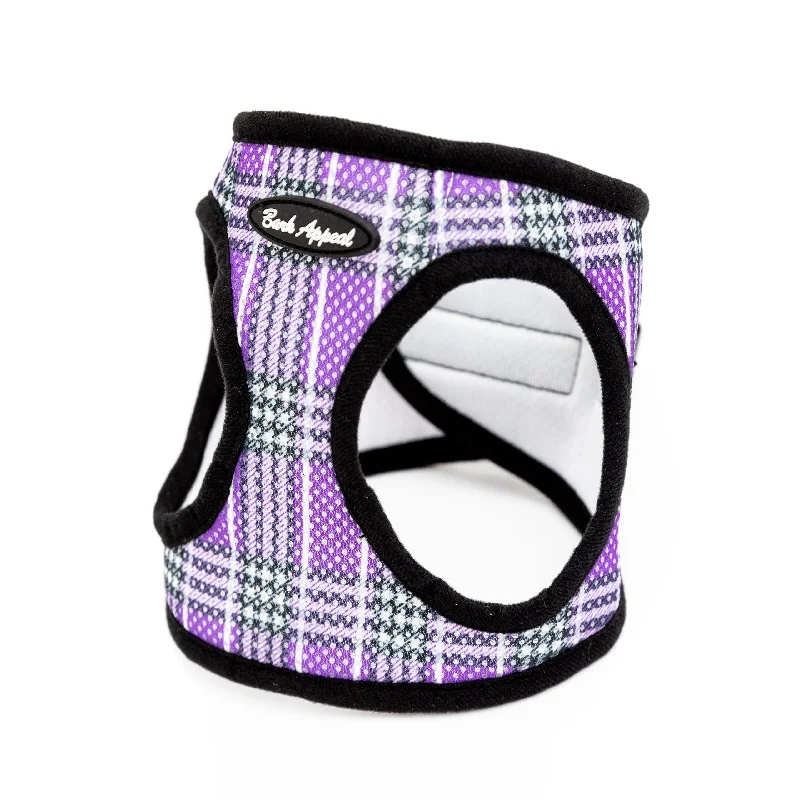 Plaid Mesh Step In Harness from Bark Appeal