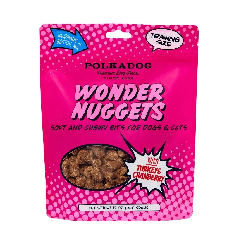 Polka Dog Wonder Nuggets Turkey & Cranberry 12oz