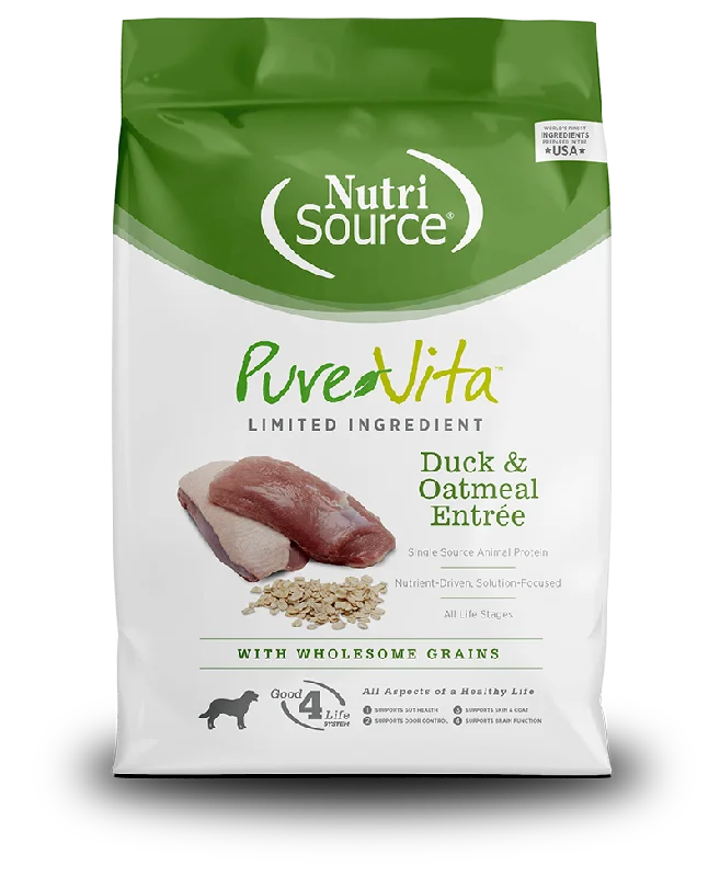 PureVita Duck and Oatmeal Dry Dog Food