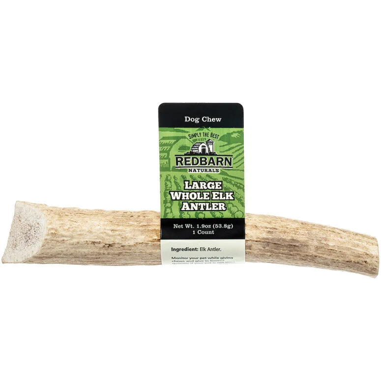 Redbarn Large Whole Elk Antler Dog Chew