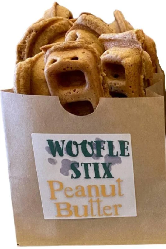 RKR Biscuits - Woofle Stix - Bag of 4 ( Doggy Waffle Sticks )