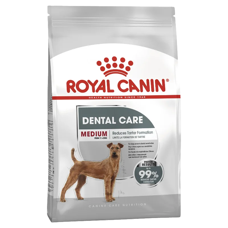 Royal Canin Medium Dental Health Care Adult Dry Dog Food 10kg