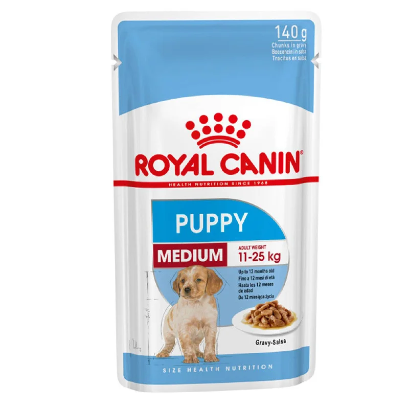 Royal Canin Puppy Medium Breed Wet Dog Food (Case of 10)