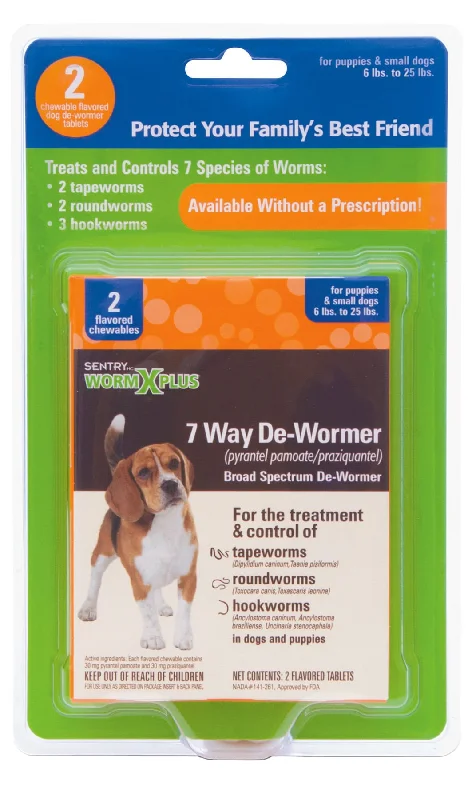 Sentry HC WormX Plus 7-Way Dog Dewormer