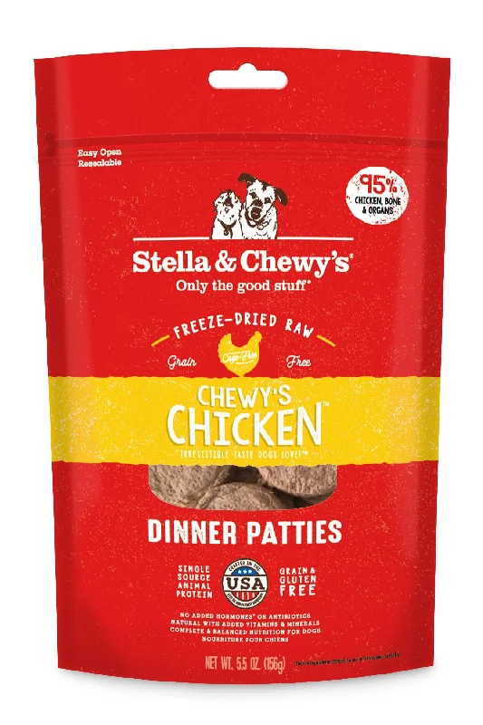 Stella and Chewy's Chicken Freeze Dried Dinner Patties Dog Food