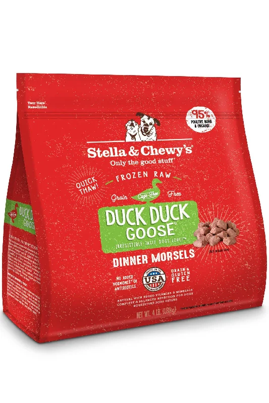 Stella and Chewy's Duck Duck Goose Dinner Morsels Frozen Raw Dog Food