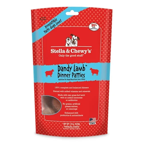 Stella & Chewy's Freeze-Dried Dandy Lamb Dinner for Dogs