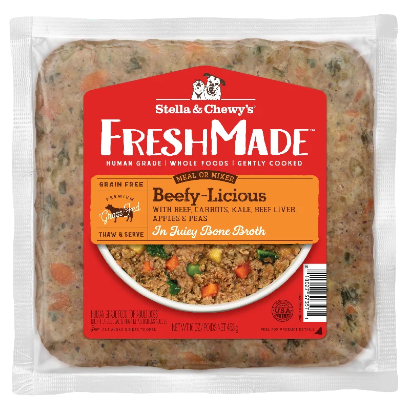 Stella & Chewy's FreshMade Beefy-Licious Gently Cooked Dog Food