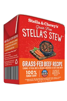 Stella and Chewy's Grass-Fed Beef Stew Wet Dog Food