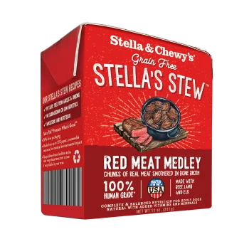 Stella & Chewy's Red Meat Medley Wet Food Stew for Dogs, 11-oz