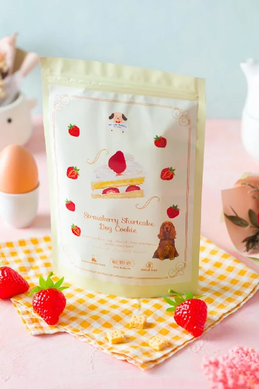 Strawberry Short Cake Dog Cookie Dog Treats