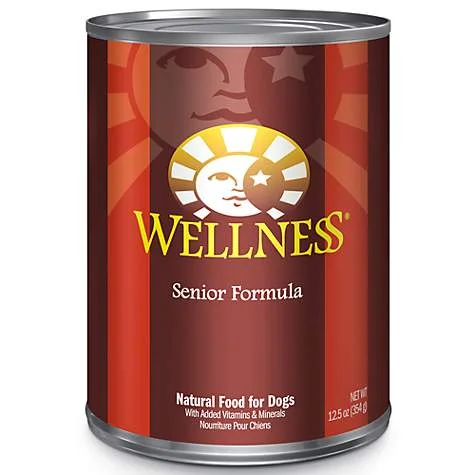 Wellness Complete Health Senior Recipe 12.5oz Dog cans