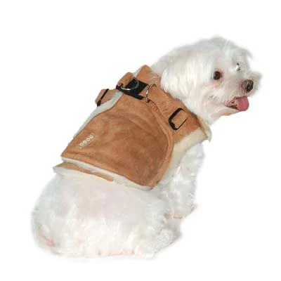 Winter Furry Harness Vest